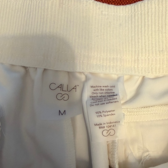 Calia Stylish White Wide Leg Women's Pants - Picture 4 of 9